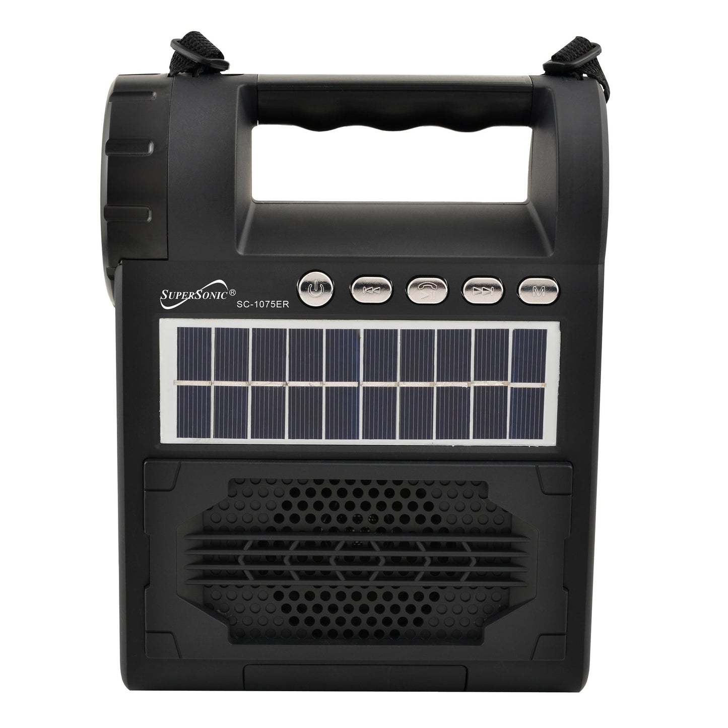 Solar Power Speaker with FM Radio / Flashlight / Lantern (SC-1075ER)