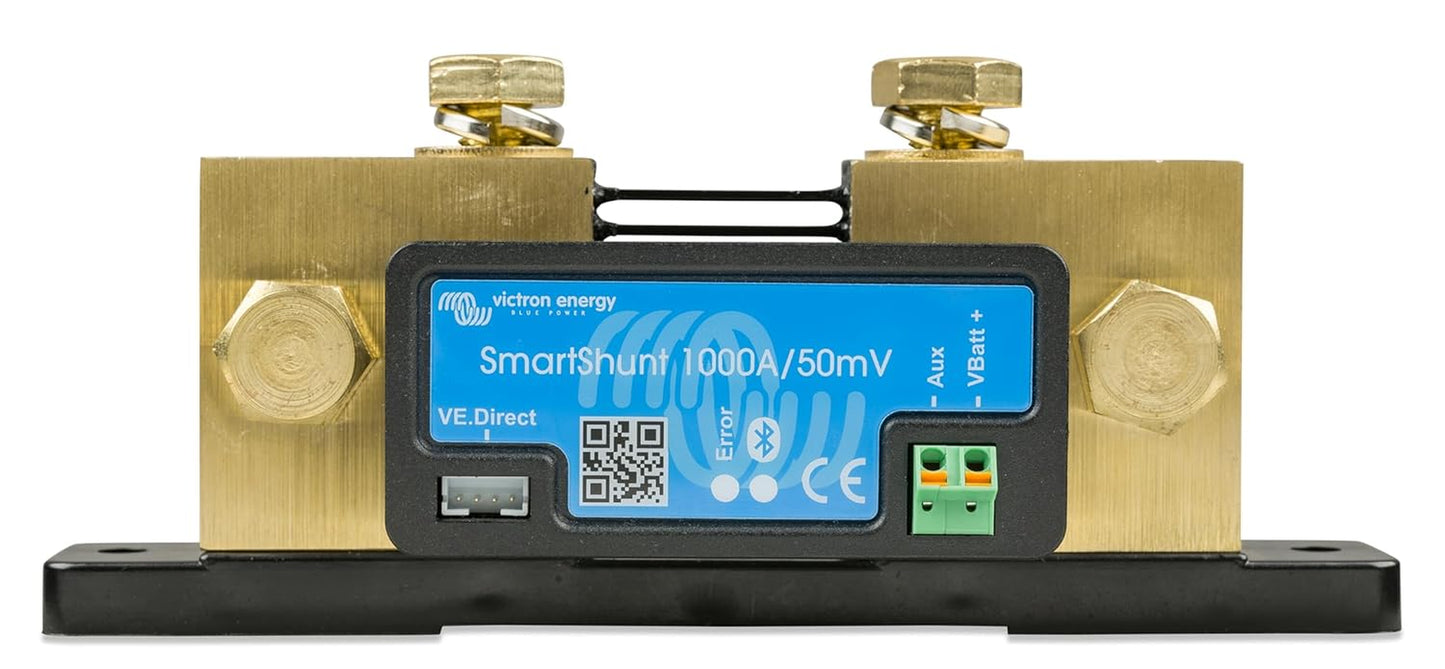 Smartshunt Battery Monitor (Bluetooth) - Victron Smart Shunt - 6.5V-70V, 1000 Amp