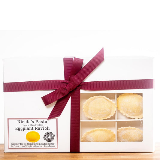 Eggplant Capponata Ravioli