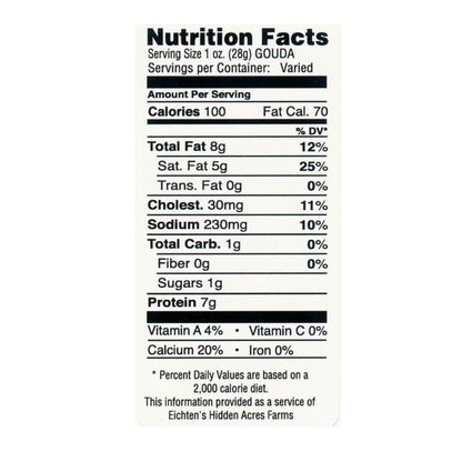 Eichtens Everything Bagel Gouda Cheese