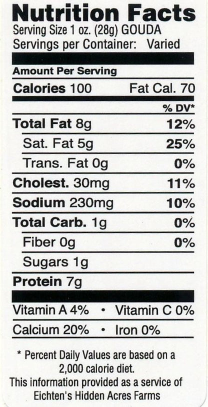 Eichtens Smoked Gouda Cheese