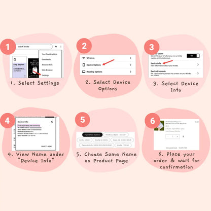 eReader Case Inserts (Physical)