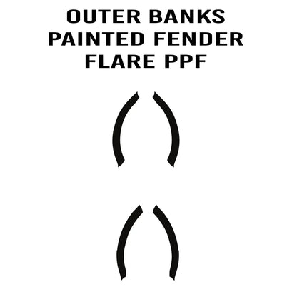 eXpert Fender Flare Paint Protection Film (Clear PPF) - 2021+ Bronco Outer Banks