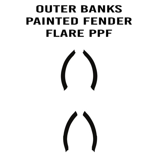 eXpert Fender Flare Paint Protection Film (Clear PPF) - 2021+ Bronco Outer Banks