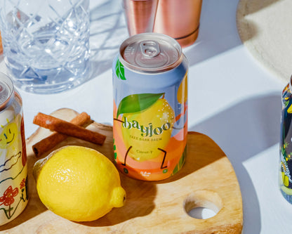 Bayjoo Citrus-y Tree Bark Brew Can - 12 Cans case