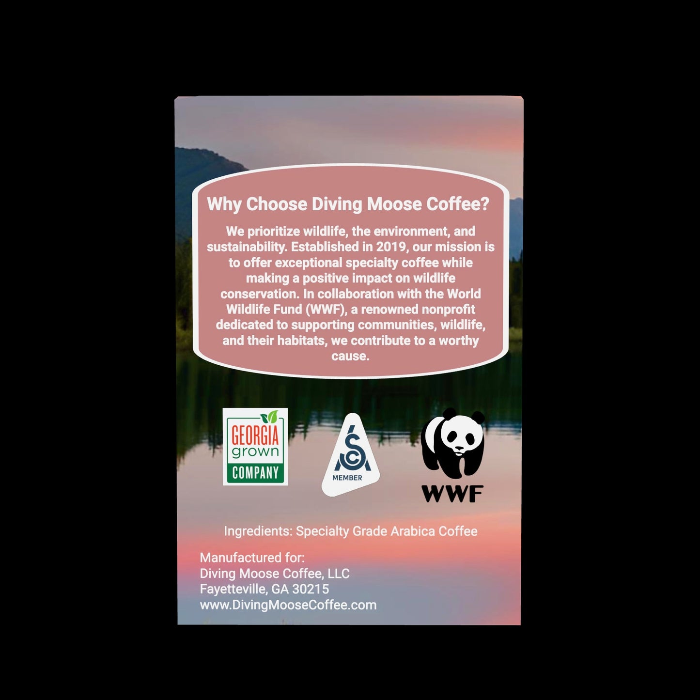 The Kodiak Bear - 12 Single Serve Coffee Pods Dark Roast Blend