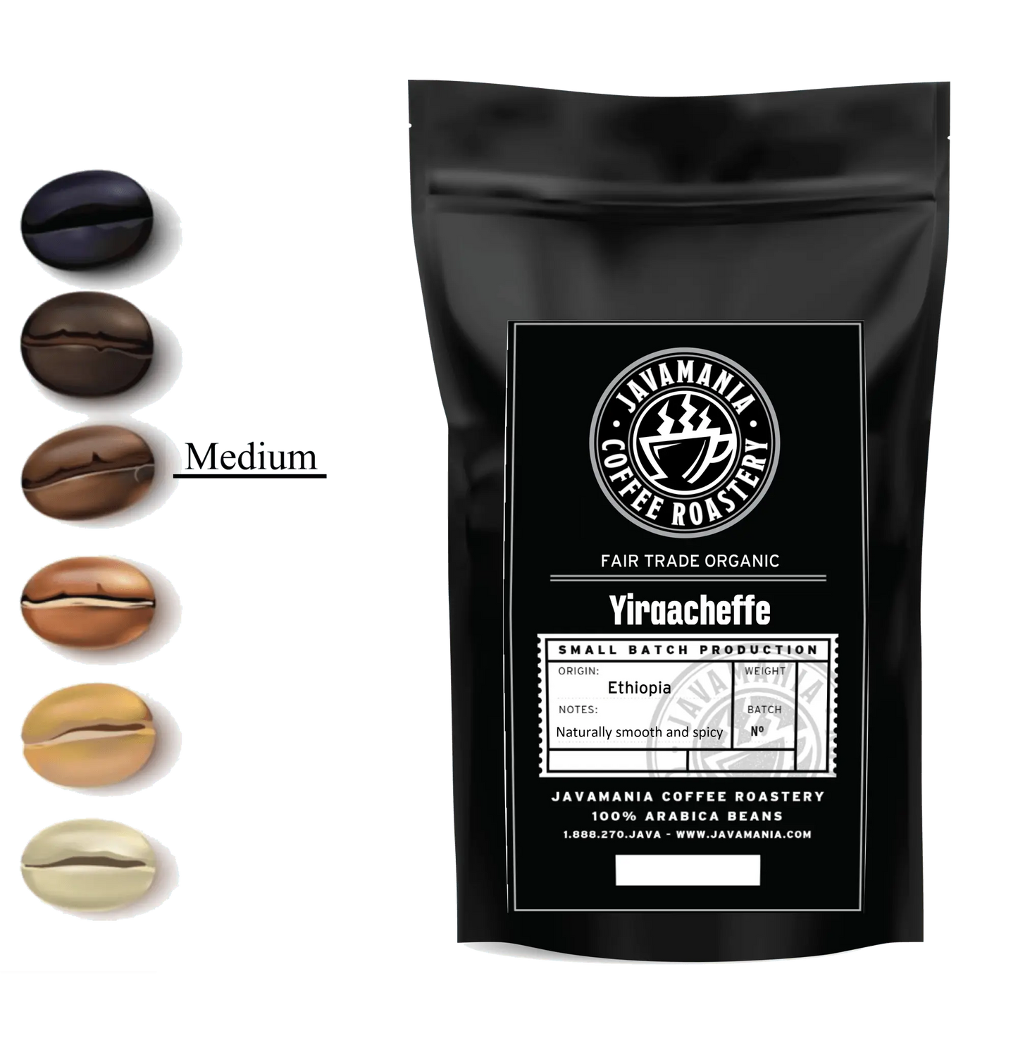 Fair Trade Organic Ethiopian Yirgacheffe