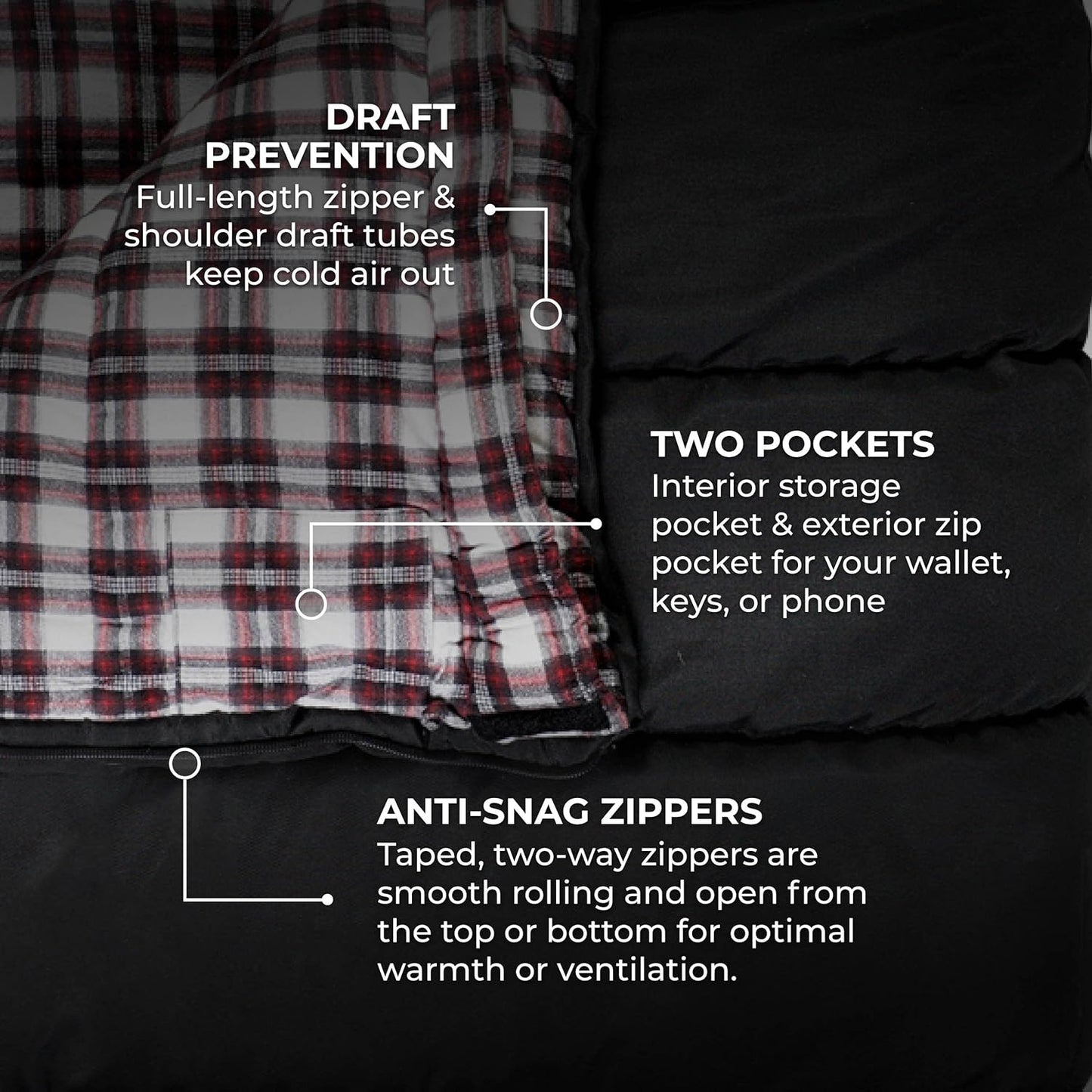 Teton Celsius XXL Sleeping Bag, Cold Weather Sleeping Bags for Adults and Kids, Camping Made Easy and Warm. Compression Sack Included, 35F, 25F, 0F, 20F Degree