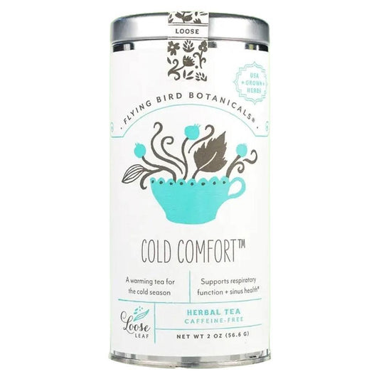 Flying Bird Botanicals - 'Cold Comfort' Herbal Tea Blend (6CT)