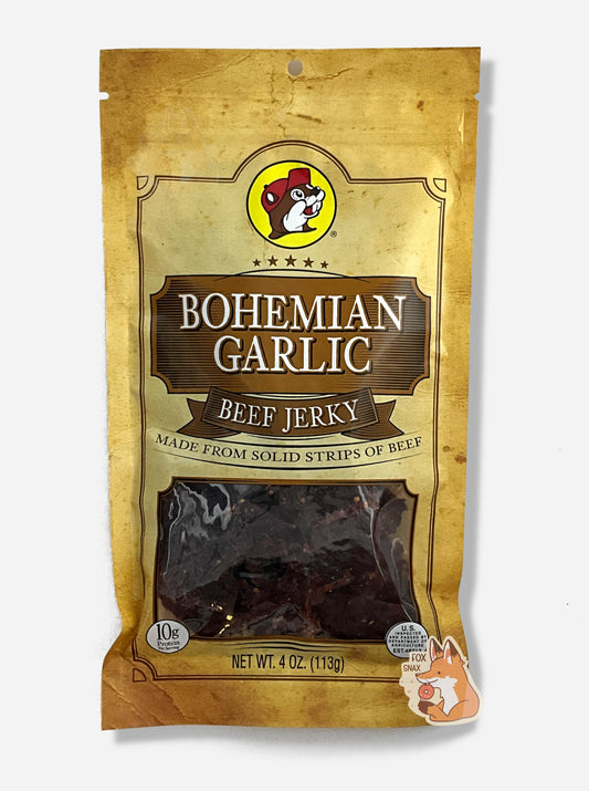 Buc-ee's Bohemian Garlic Beef Jerky