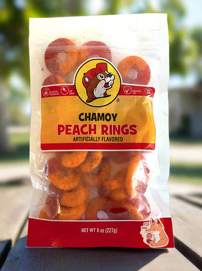 Buc-ee's Chamoy Peach Rings