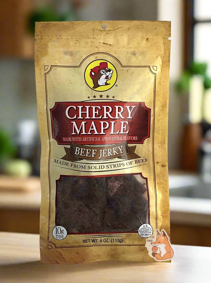 Buc-ee's Cherry Maple Beef Jerky