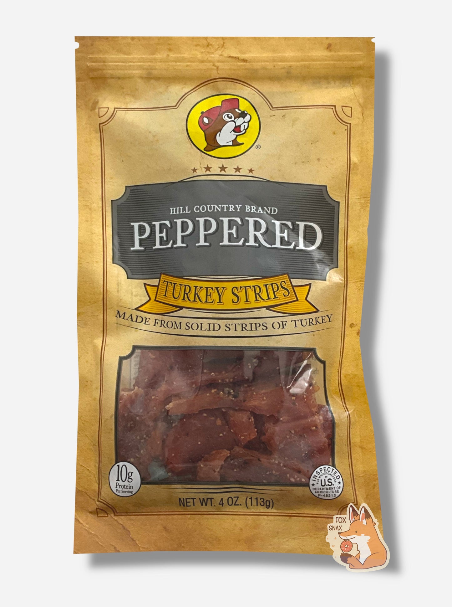 Buc-ee's Hill Country Brand Peppered Turkey Strips