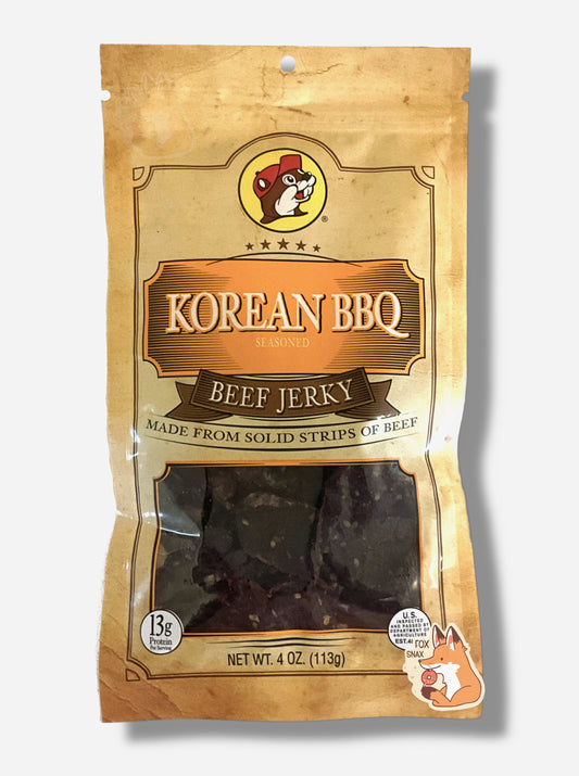 Buc-ee's Korean BBQ Beef Jerky