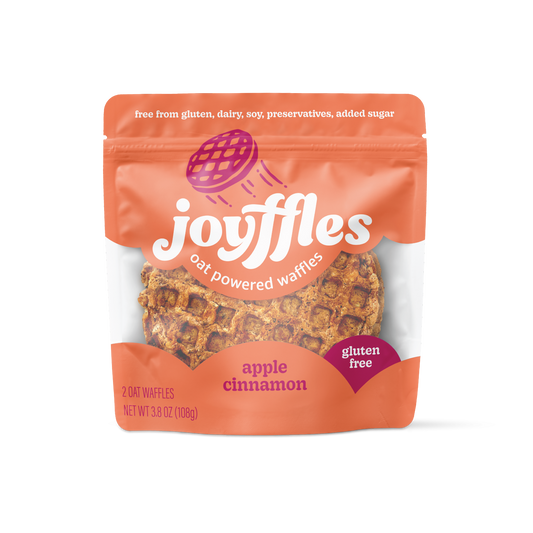 Joyffles apple cinnamon (sweet and savory) Waffles - 2-piece Pack