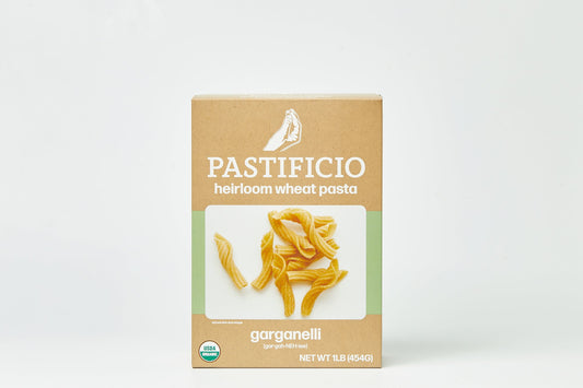 Pastificio Boulder GARGANELLI Heritage Ancient Wheat Pasta Box - 6 boxes x 16 oz case