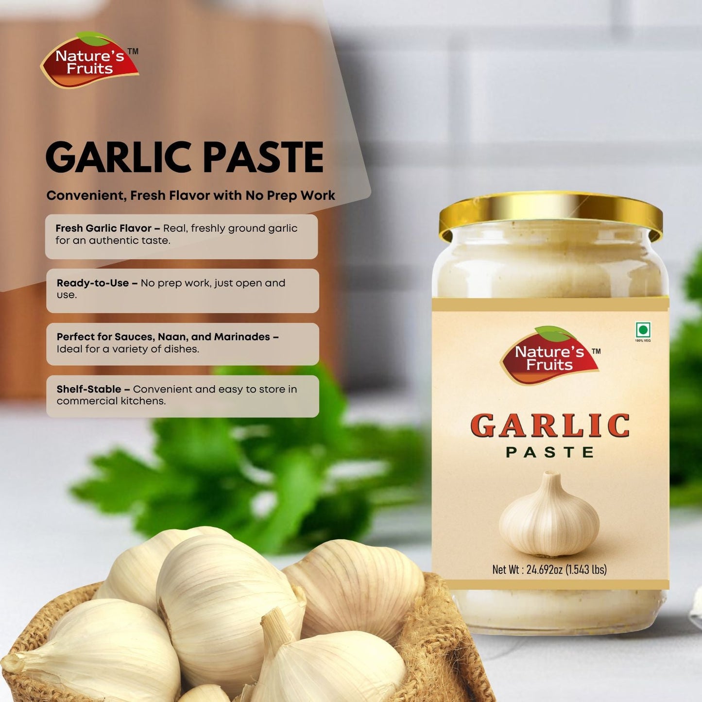 GARLIC  PASTE