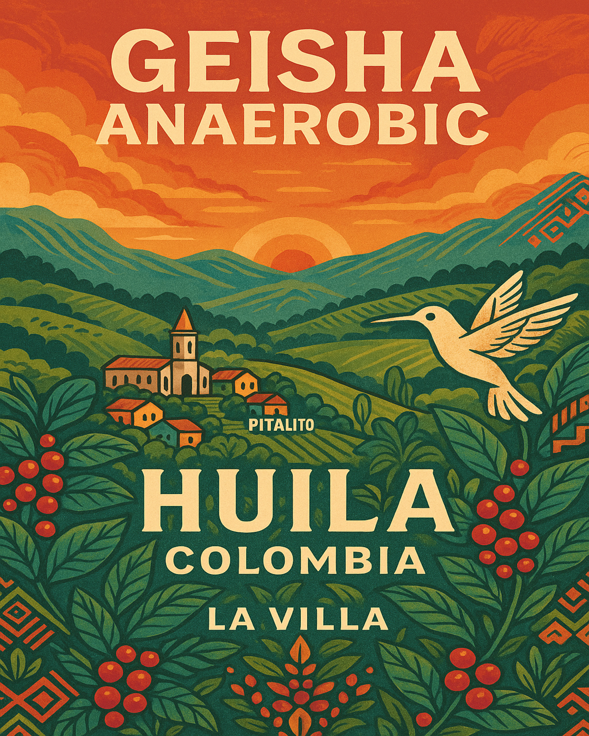 Geisha Anaerobic La Villa – Huila, Colombia