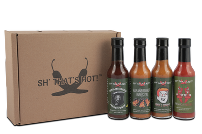 4-pack Hot Sauce Mix & Match by SH' THAT'S HOT!