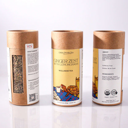 Open Door Tea Ginger Zest with Lemongrass