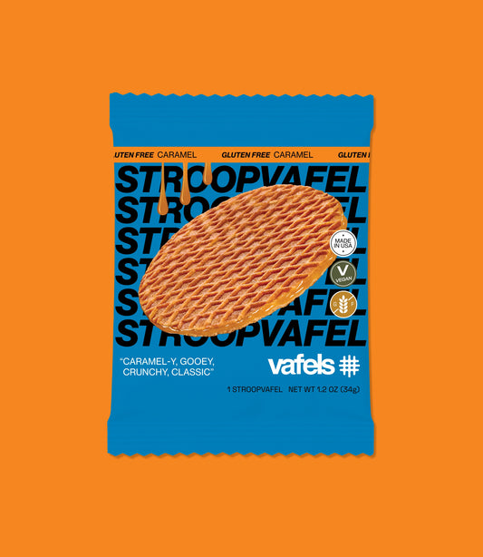 Gluten-Free Caramel Stroopvafels - Box of 10
