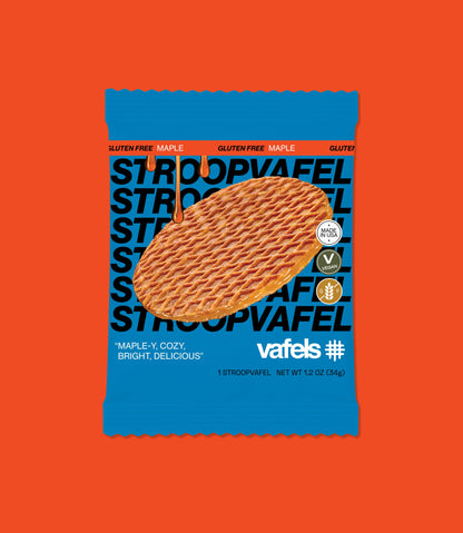Gluten-Free Maple Stroopvafels - Box of 10