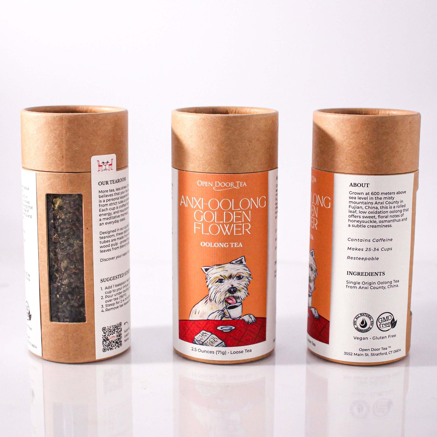 Open Door Tea Anxi Oolong Golden Flower