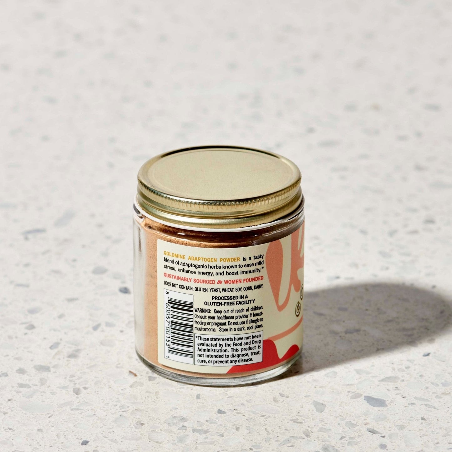 Goldmine Adaptogens Adaptogen Stress Support Powder Jar