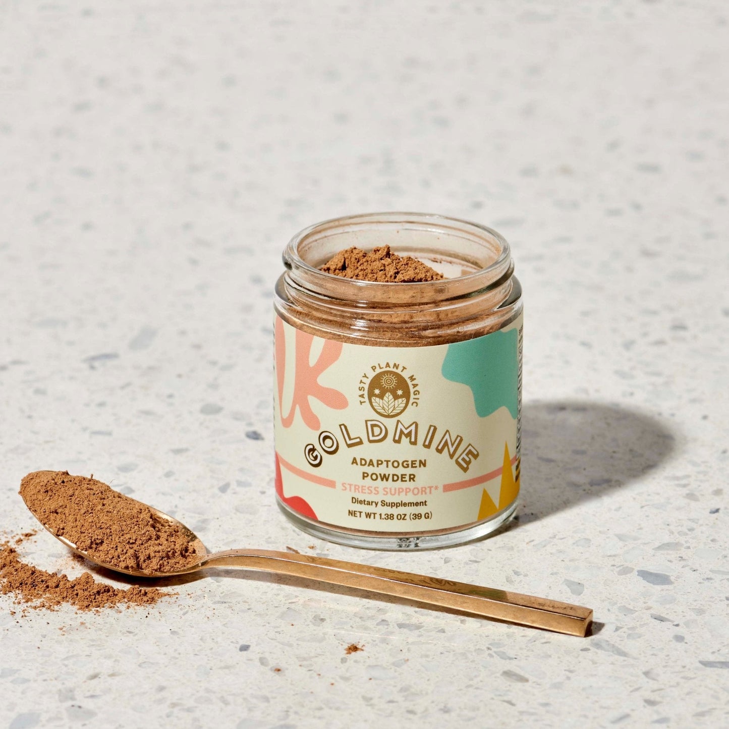 Goldmine Adaptogens Adaptogen Stress Support Powder Jar