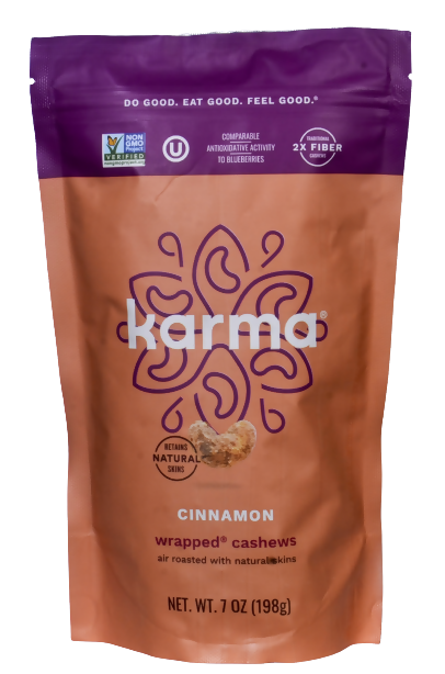 Karma Cinnamon Wrapped Cashews
