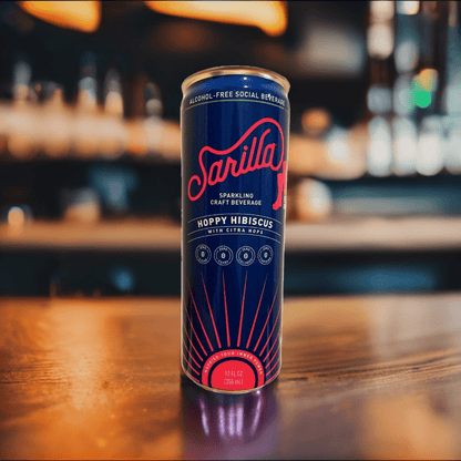 Sarilla Hoppy Hibiscus Alcohol-Free Spritzer - 12 Cans