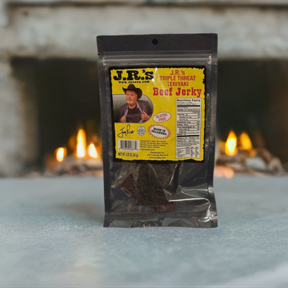 JR's Triple Threat Teriyaki Beef Jerky