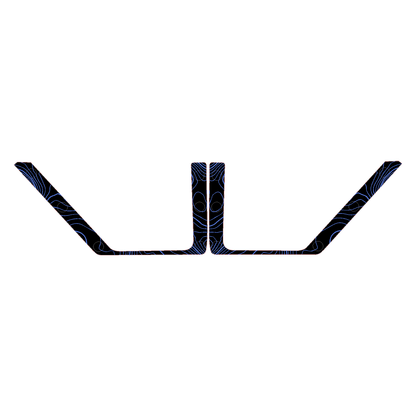 Topo Rear Door Net Trim Overlay Kit (Printed Series) - 2021+ Bronco