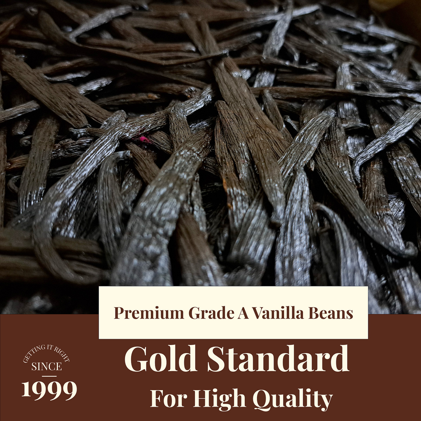 Premium Grade A Vanilla Beans Whole Bulk Pods