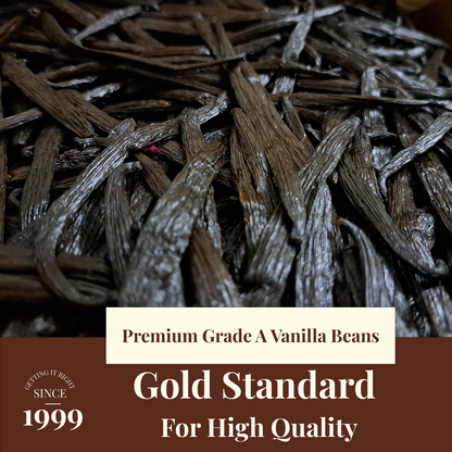 Premium Grade A Vanilla Beans Whole Bulk Pods