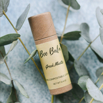 Bee Balm Greek Mastic Lip Balm Sticks - 6 Sticks