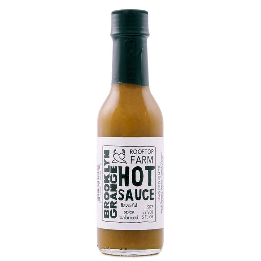 Brooklyn Grange Hot Sauce (Green) Bottles - 12 bottles x 5 oz