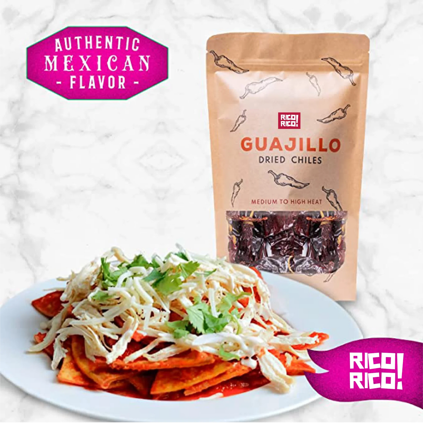 Dried Mexican Chiles 3-Pack – Ancho, Guajillo & Arbol Peppers