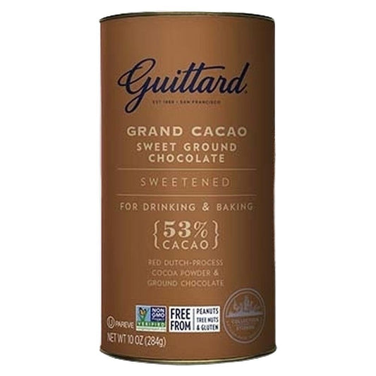 Guittard - 'Grand Cacao' Sweet Ground Chocolate (10OZ | 53%)