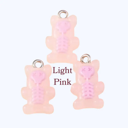 Gummy Bear Skeleton–USB-C Dust Plug Charm for Kindle, Phones, and Tablets