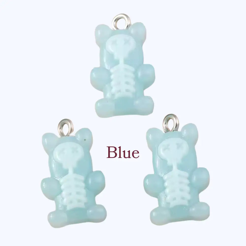 Gummy Bear Skeleton–USB-C Dust Plug Charm for Kindle, Phones, and Tablets