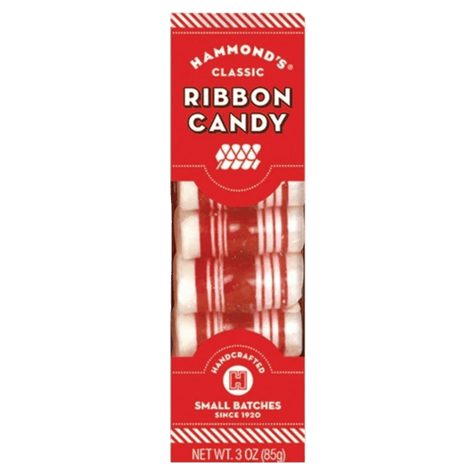 Hammond's Candies - 'Natural Peppermint' Ribbon Candy (3OZ)