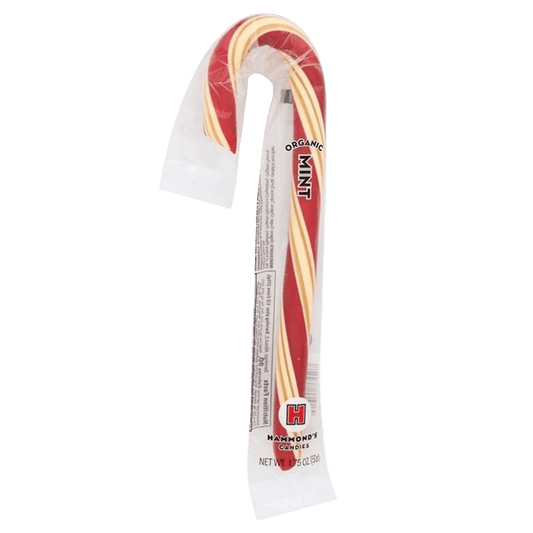 Hammond's Candies - 'Organic Mint' Candy Canes (1.75OZ)