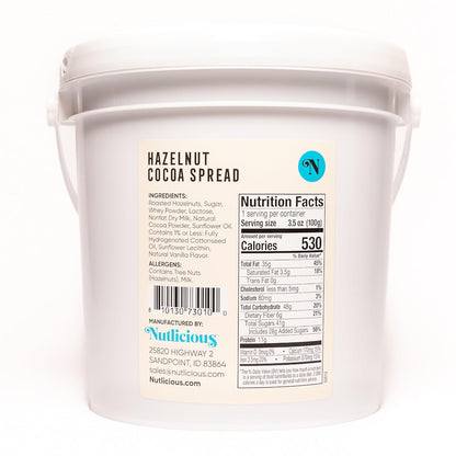 Nutlicious, Hazelnut Cocoa Spread (9 lb)
