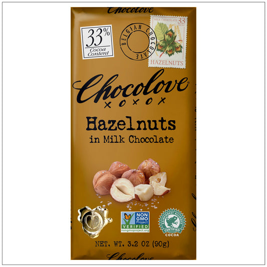 Hazelnuts in Milk Chocolate