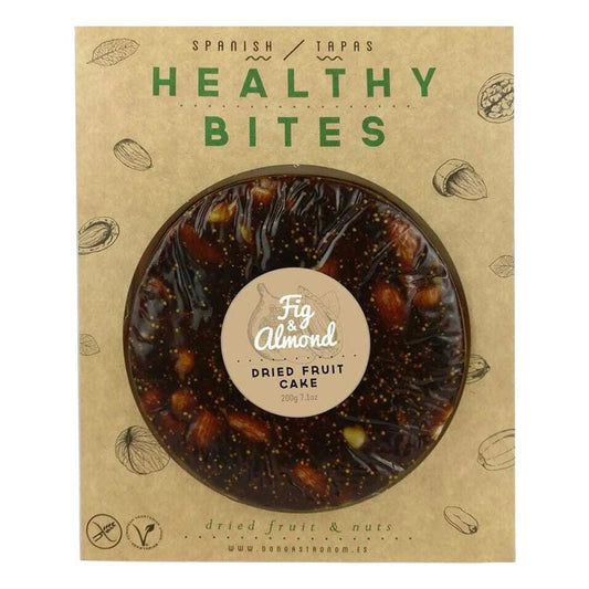 Healthy Bites - 'Fig & Almond' Dried Fruit Cake (7.1OZ)