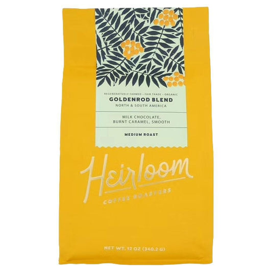 Heirloom Coffee - 'Goldenrod Blend' Coffee Beans (12OZ)