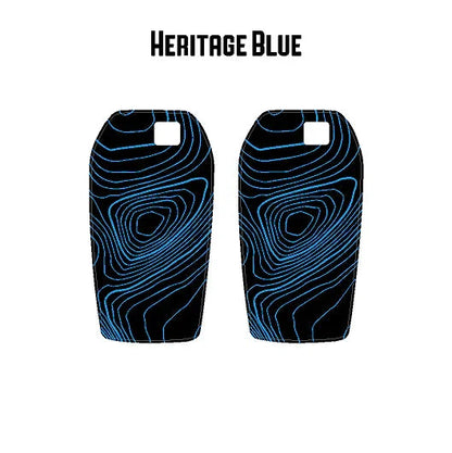 Topographic Key Fob Overlays - 2024+ Tacoma / 2025+ 4Runner