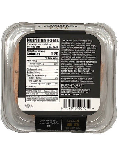 Smoked Steelhead Trout Pâté - 12 x 6 oz