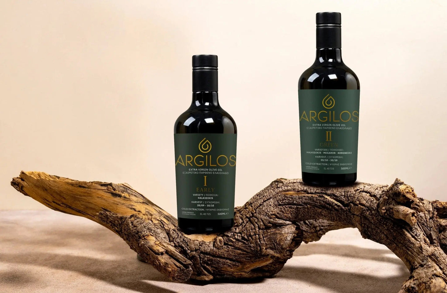 ARGILOS Early Harvest Greek Extra Virgin Olive Oil Bundle